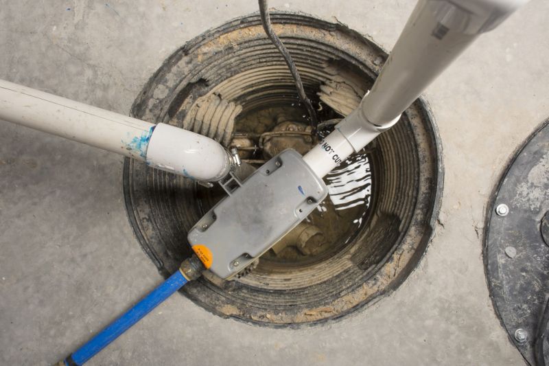 Basement Drainage Installation in Warwick, RI