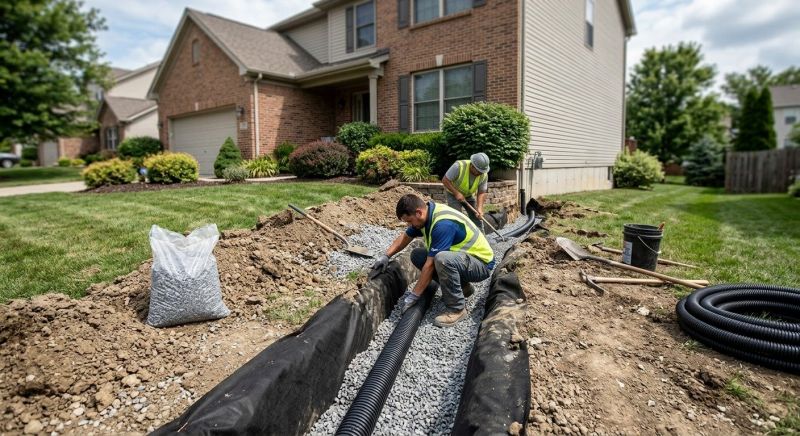 Garden Drainage Installation in Tuscaloosa, AL