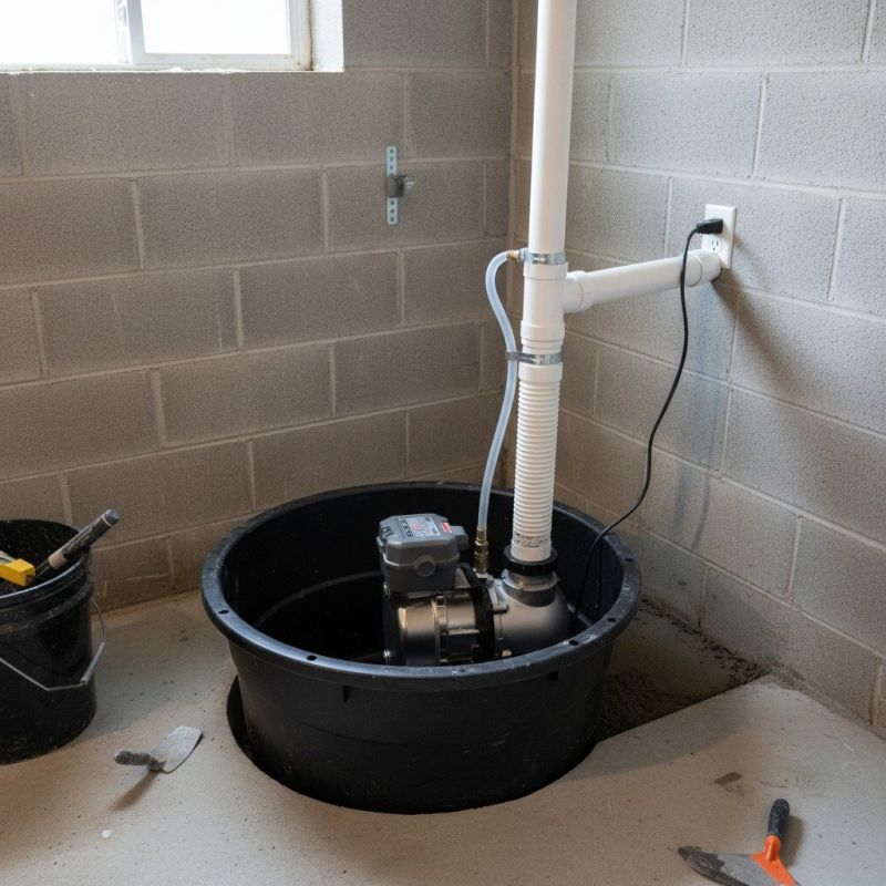 Sump Pump Installation in Manchester, NH