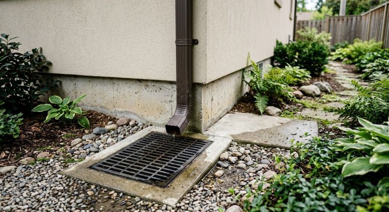 Underground Drain Installation in Tuscaloosa, AL