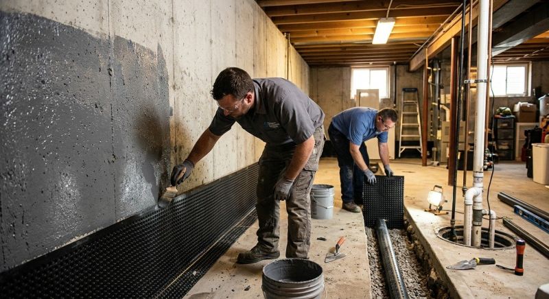 Wet Basement Repair in Columbus, OH